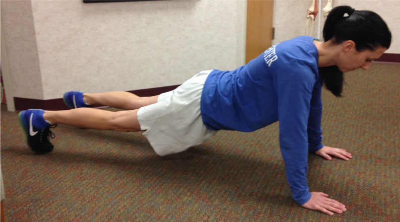 PUSH UPS for Low Back Pain Relief
