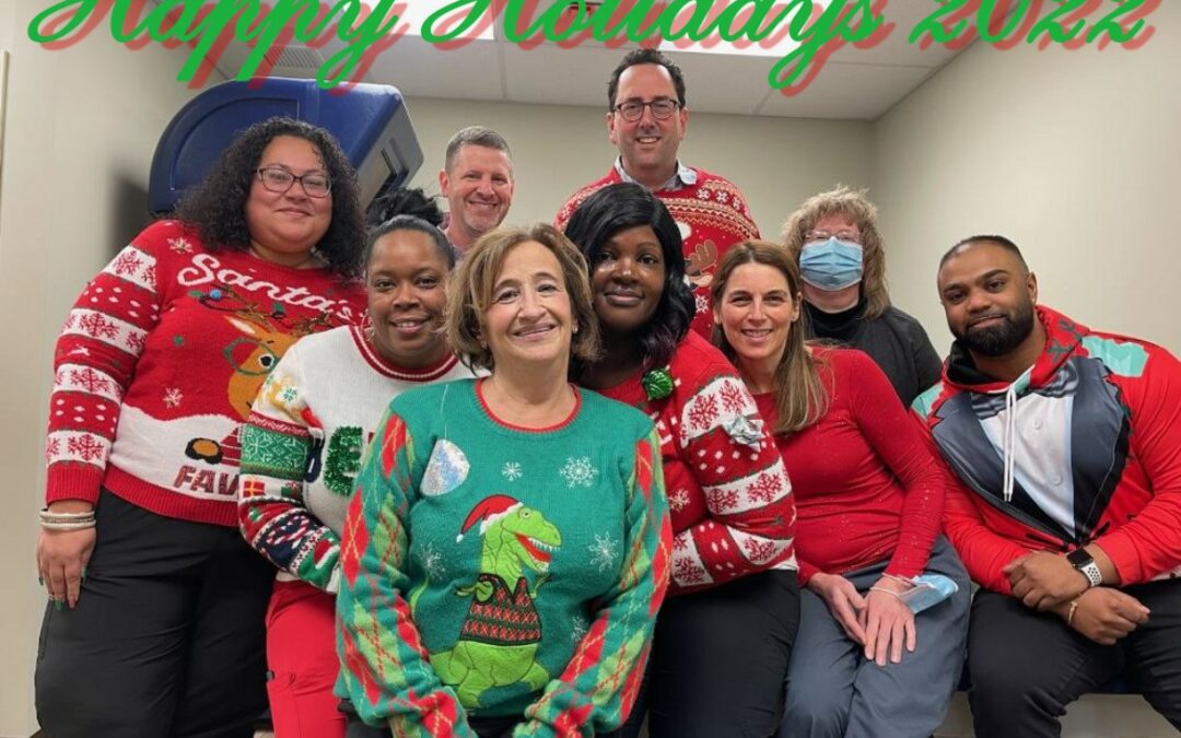 HAPPY HOLIDAYS FROM THE FAMILY HERE AT CONNECTICUT BACK CENTER TO YOU & YOURS
