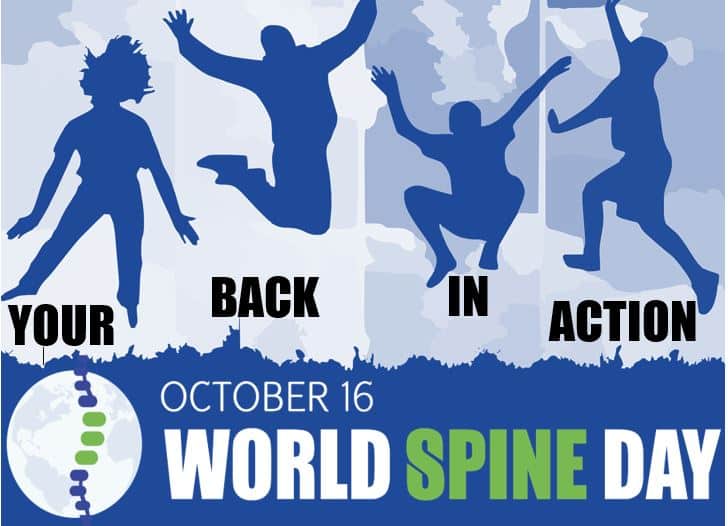 October 16th is World Spine Day!
